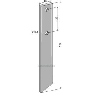 Steinrive Tind - Steinslager - 440x60x12mm - Grimme, Gruse