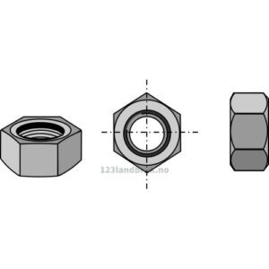 Mutter - 8.8 - M8x1,25mm