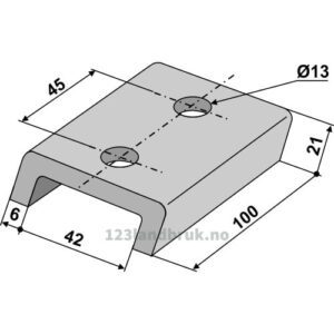 Boltbeskyttelse - 100mm - Gaspardo, Maschio