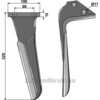 Fresetind til Horisontalfres 320mm - 320x100x15mm - Venstre - Aio, Emy-Elenfer