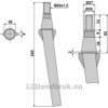 Fresetind til Horisontalfres 345mm - 345xM20x1,5mm - Forigo-Roteritalia