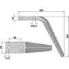 Fresetind til Horisontalfres - 180x50mm - Tornado