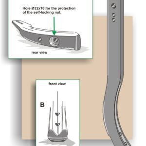 Stubharvtind - 875mm - Amazone, BBG