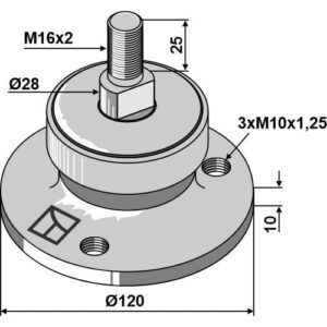 Lager m/M16 Gjenger