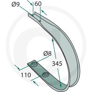 U-Pick-up bøyle - Strautmann