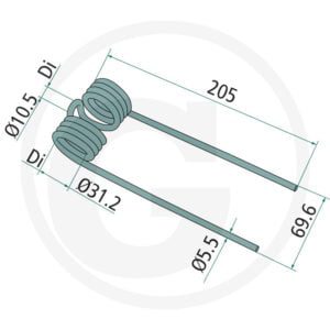 Pick-up tind til Welger