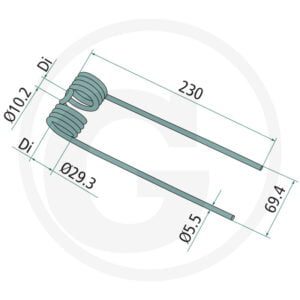 Pick-up tind - Lely, Welger