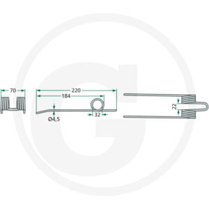 Pick-up tind til New Holland
