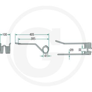 Rivetind Deutz-Fahr - Høyre