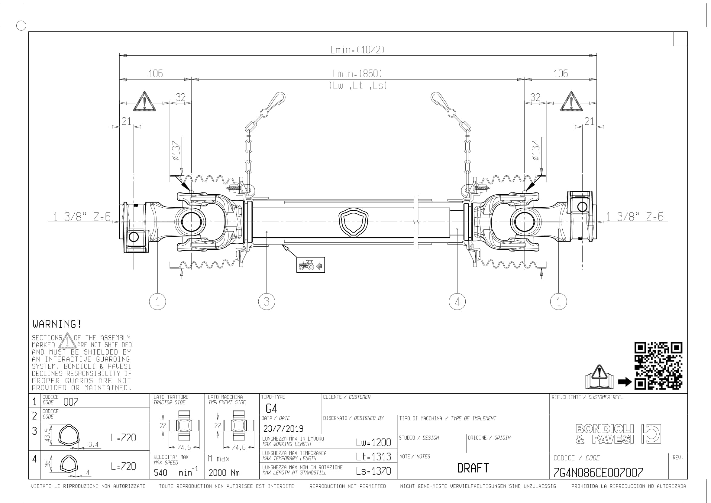 Bondioli & Pavesi G4 GLOBAL AKSEL 26kw
