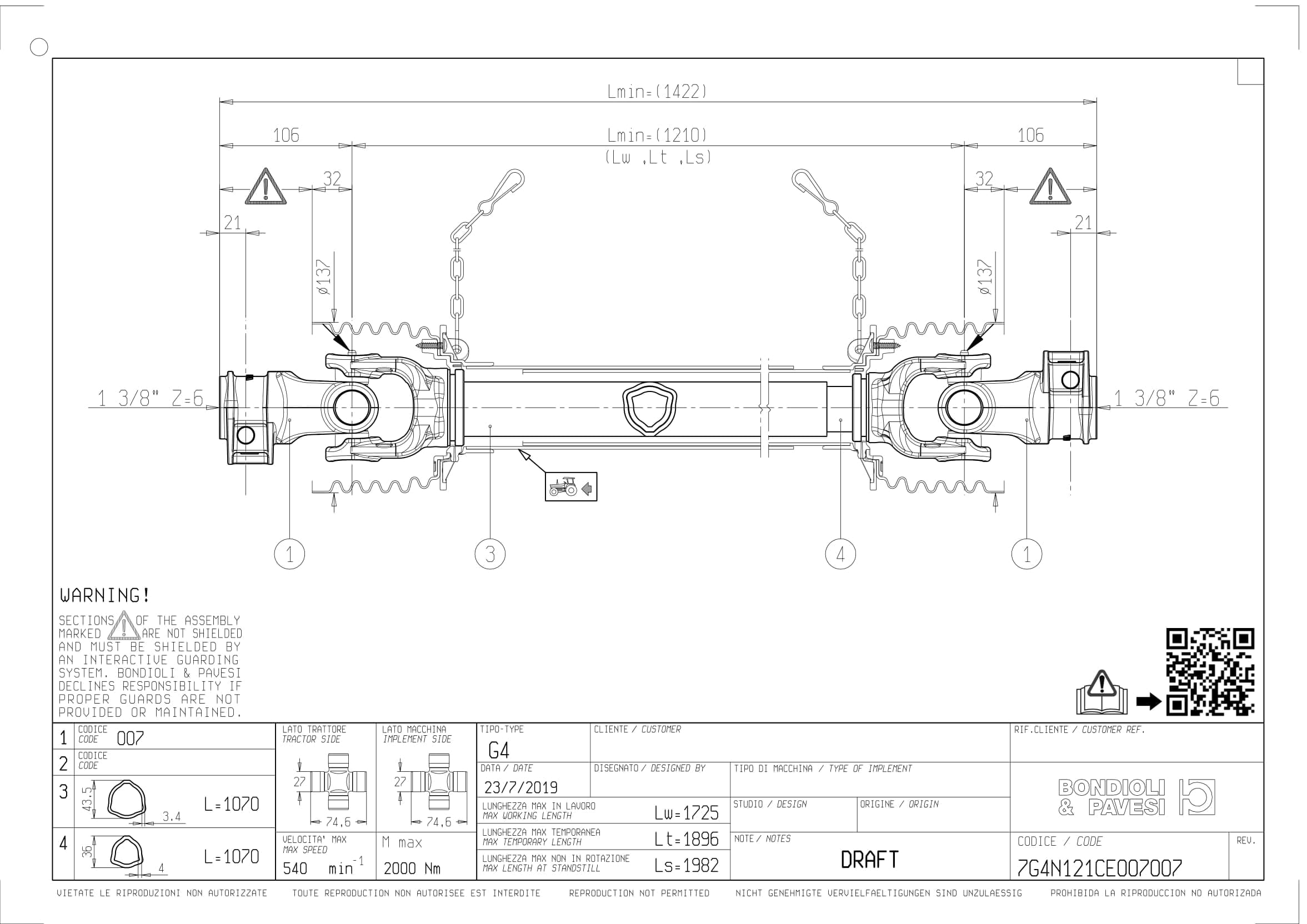 Bondioli & Pavesi G4 GLOBAL AKSEL 26kw