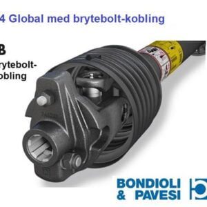 Bondioli & Pavesi G4 GLOBAL AKSEL m/LB 1700Nm - L=2,01M