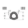 Bondioli & Pavesi PROFILRØR G7 Ø45,0x4,2mm. 1,5M