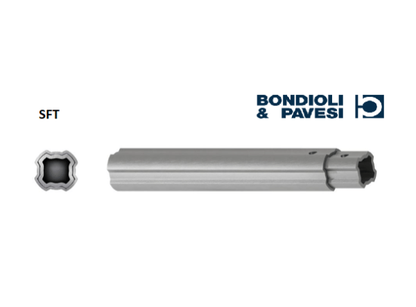 Bondioli & Pavesi PROFILRØR S4R Ø44,7x3,7mm m/Rilsan 1,07M