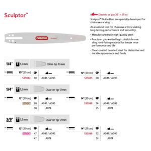 Oregon Sverd 12" CARVING QUARTER - 535047