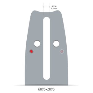 Oregon Sverd 3/8" - 1.5 mm - 84DL - 24" - K095 - PowerCut™ - 248RNDK095