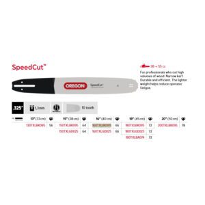 Oregon Sverd .325" - 1.3 mm - 66DL - 16" - K095 - SpeedCut™ - 160TXLBK095