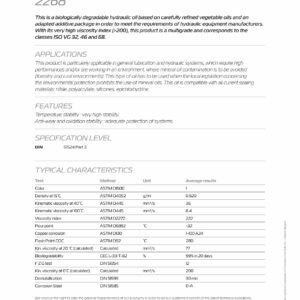 CHAMPION BIO HYDRAULIC FLUID 2268 - Hydraulikkolje - 20 liter