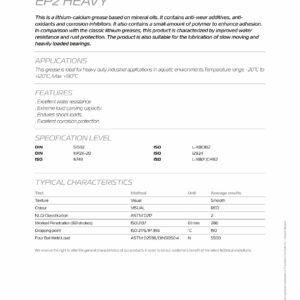 CHAMPION CALCIUM LITIUM EP 2 HEAVY - Smøreolje - Fett - 0.4 liter