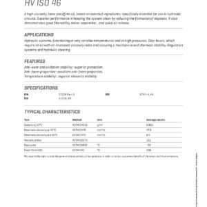 CHAMPION COMPETE HV ISO 46 - Hydraulikkolje - 205 liter