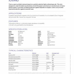 CHAMPION NEW ENERGY 10W40 - Motorolje - 20 liter