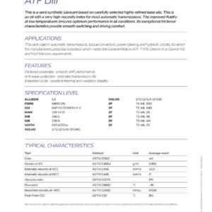 CHAMPION NEW ENERGY ATF DIII - Griolje - 5 liter