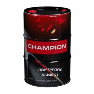 CHAMPION OEM SPECIFIC 10W40 S3 - Motorolje - 205 liter