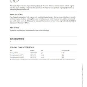Alternative view of CHAMPION OIL LEAK STOP - Tilsetning - 20 liter
