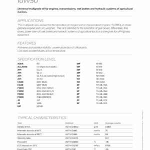 CHAMPION S.T.O.U. FARM 10W30 - Motorolje - Girolje - Hydraulikkolje - Multi - 205 liter
