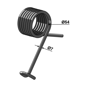 Fjær til Lukestjerne Venstre - John Deere