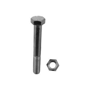 Bolt med låsemutter - 8.8 - M12x1,75x90mm