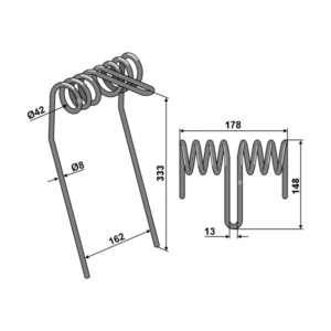 Etterharvetind - 333x8 mm - Amazone