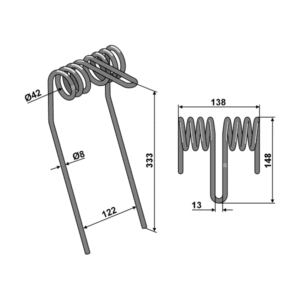 Etterharvetind - 333x8 mm - Amazone