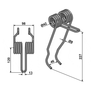 Etterharvetind - 227x8 mm - Amazone
