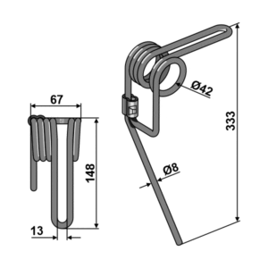 Etterharvetind - 333x8 mm - Amazone