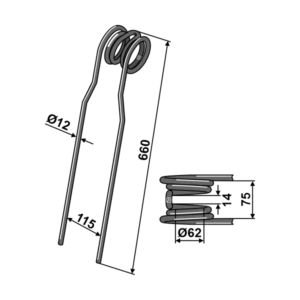 Etterharvetind - 660x mm - Lemken