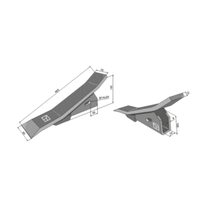 Skjær - 85x15 mm - Alpego