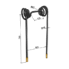 Etterharvetind -Hardmetall - 763x16 mm - Bednar