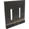 Avskraper - Hardmetall - 110x95x3 mm - Maschio / Gaspardo