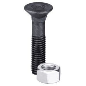 Plogbolt med mutter - 12.9 - M12x1,75x65mm