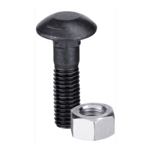 Plogbolt med Mutter - 8.8 - M16x1,5x100mm