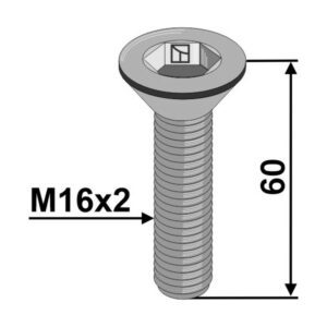 Umbrako - 10.9 - M16x2x60 mm