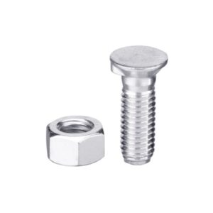 Plogbolt med Mutter - 10.9 - M16x2x65mm