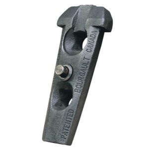 Adapter til Quick Change Skjær Bourgault system 200 Series - 130mm