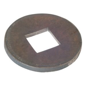 Innvendig og utvendig flens til 50x50 firkantaksel Ø150x15mm - Ø150x15mm