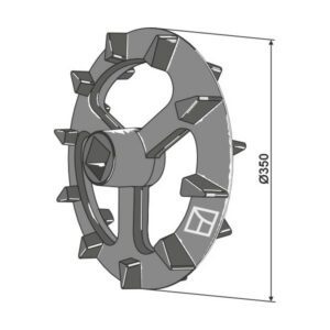 Crosskill ring - Ø350mm - Maschio / Gaspardo