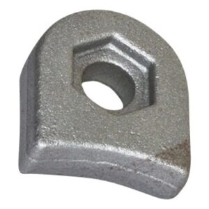 Holder For sveising - 56x50x17,5mm - Høyre - Agricom