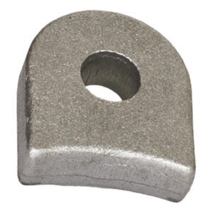 Holder For sveising - 56x50x17,5mm - Venstre - Agricom