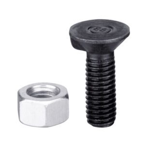 Plogbolt med Mutter - 8.8 - M8x1,25x90mm