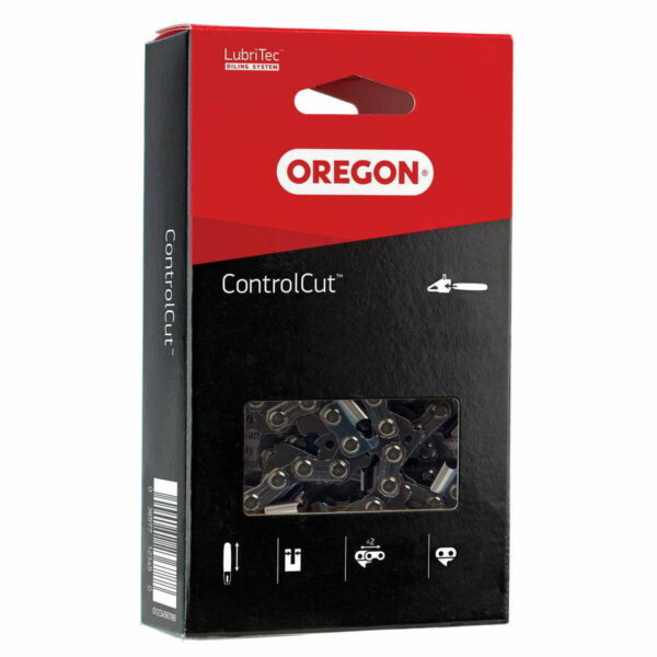 Oregon ControlCut™ Sagkjede med Kjededeling: .325″ – Sporbredde: 1.6 mm – Sverd: 16″ – Antall drivledd: 81